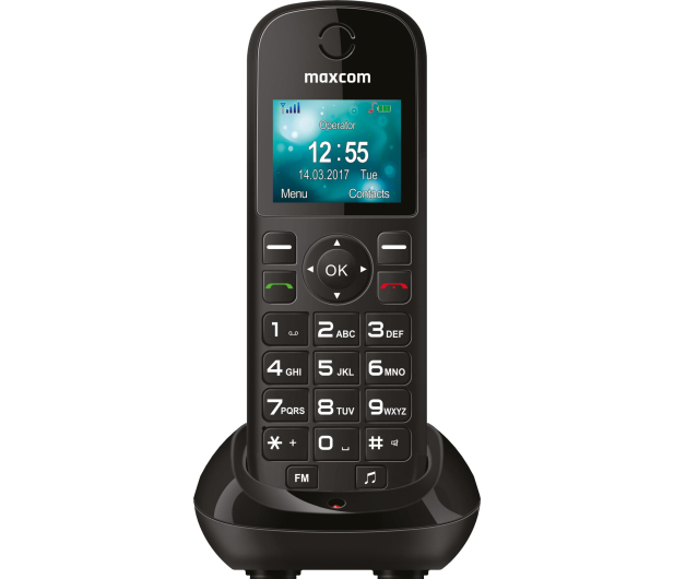 Maxcom MM 35D Czarny - 1115057 - zdjęcie